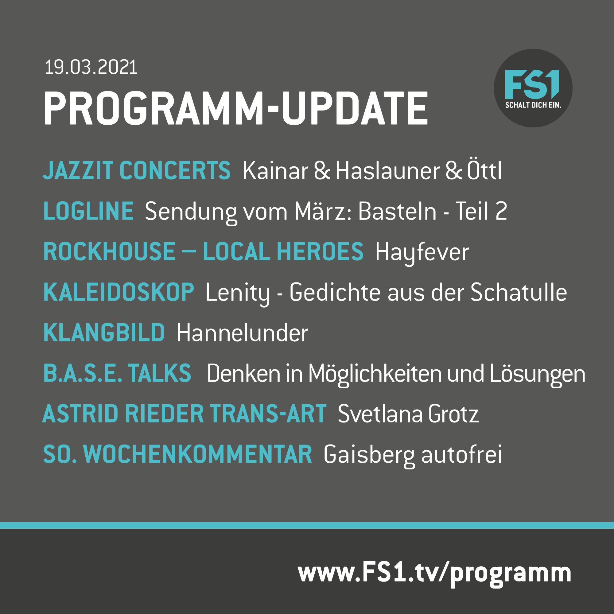 Programm Update
