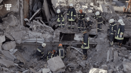 hromadske | Demolished buildings in Borodianka￼